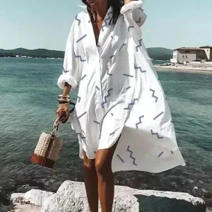 Summer Breeze™ | Women's Midi Dress | Short Sleeve, Casual Classic Style, Lightweight Fabric for Warm Weather