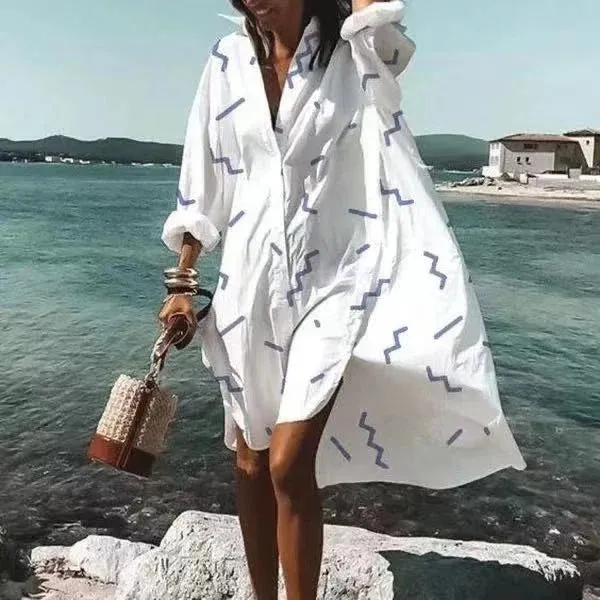 Summer Breeze™ | Women's Midi Dress | Short Sleeve, Casual Classic Style, Lightweight Fabric for Warm Weather