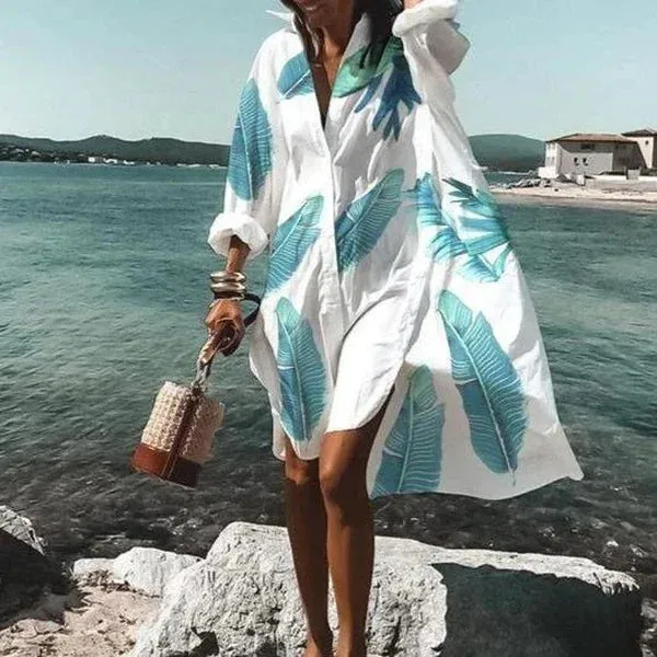 Summer Breeze™ | Women's Midi Dress | Short Sleeve, Casual Classic Style, Lightweight Fabric for Warm Weather