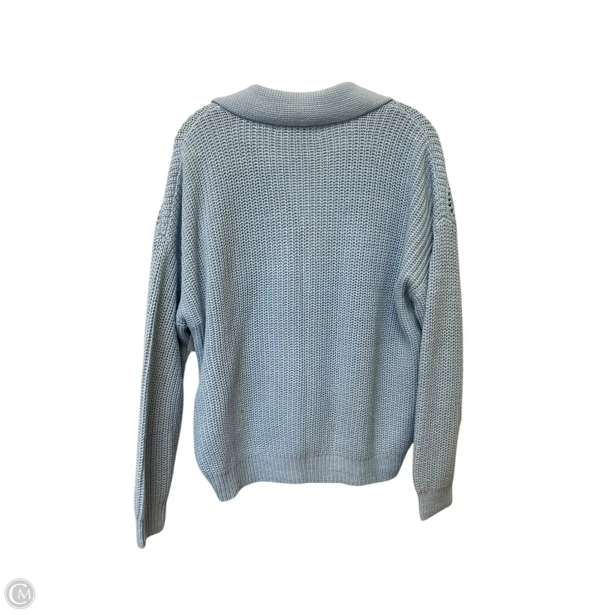 Sweater By Loft In Blue, Size: L