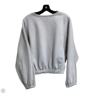 Sweatshirt Crewneck By Clothes Mentor In Beige, Size: L