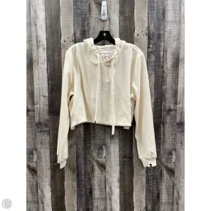 Sweatshirt Hoodie By True Religion In Cream, Size: Xl