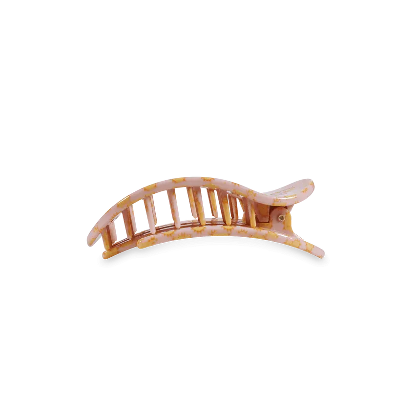 TELETIES | Small Flat Round Clip {Sunny Days Ahead}