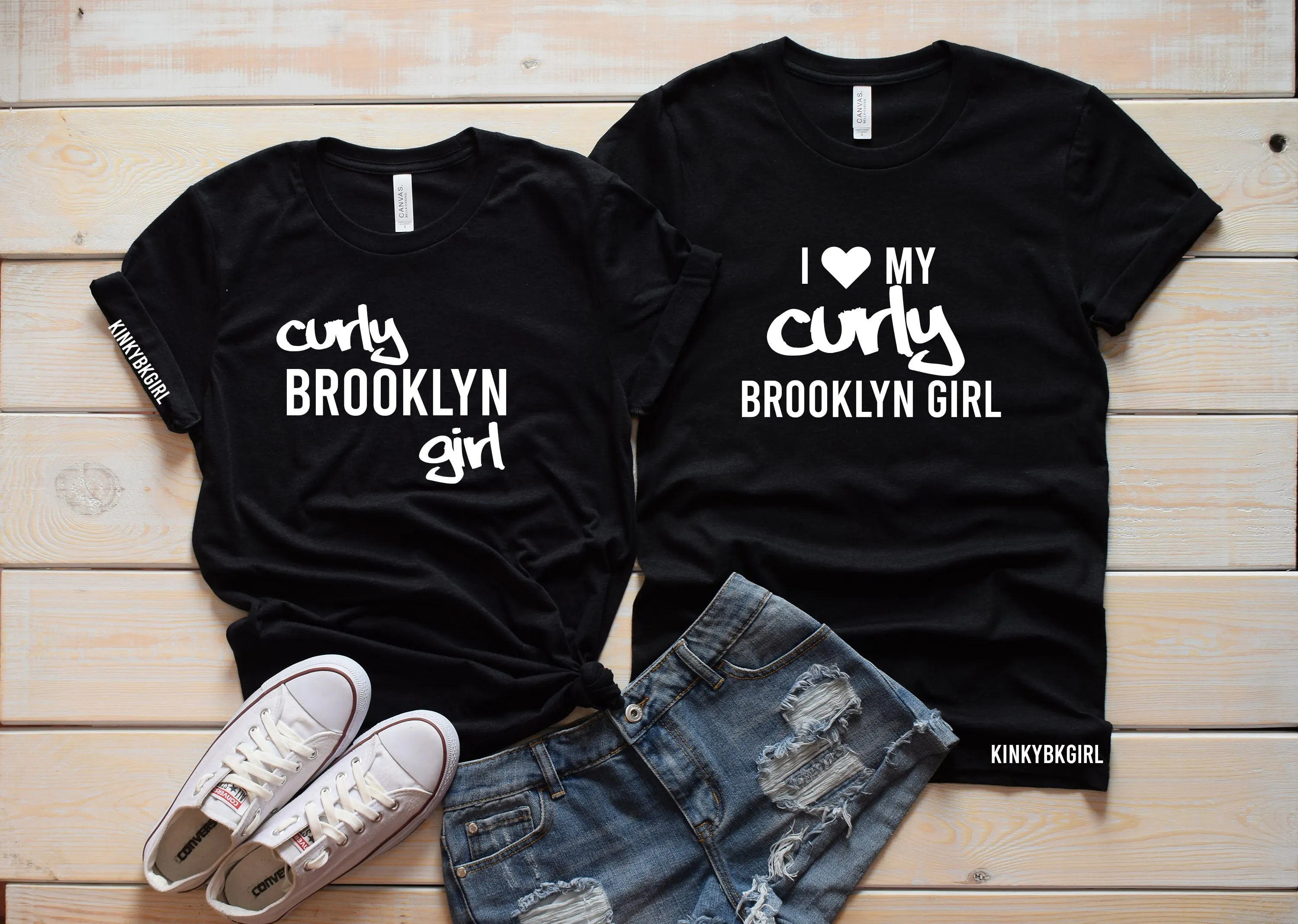 The Anthony Shirt - I Love My Kinky Brooklyn Girl T-Shirt