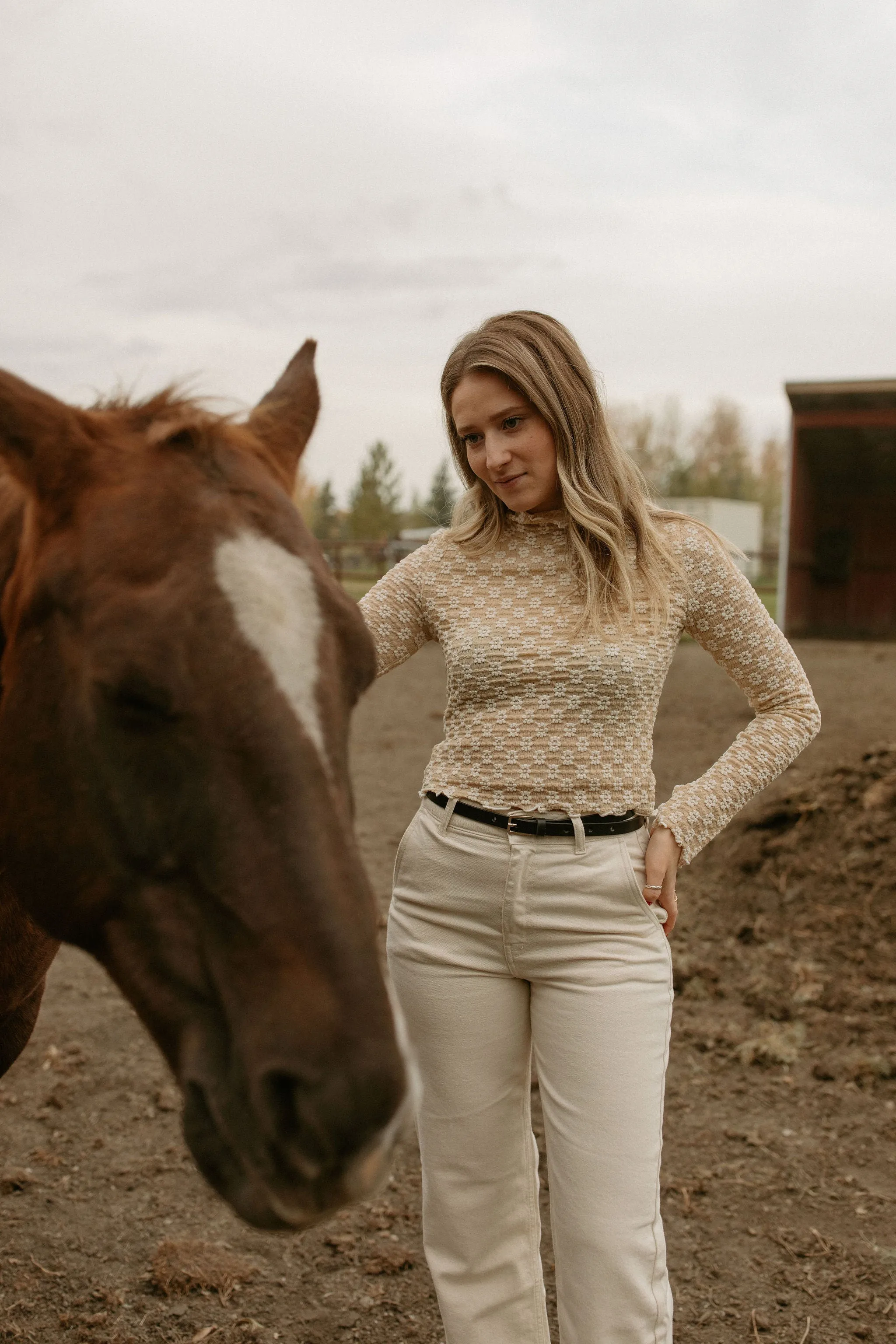 The Cassidy Denim by Part Two - Natural
