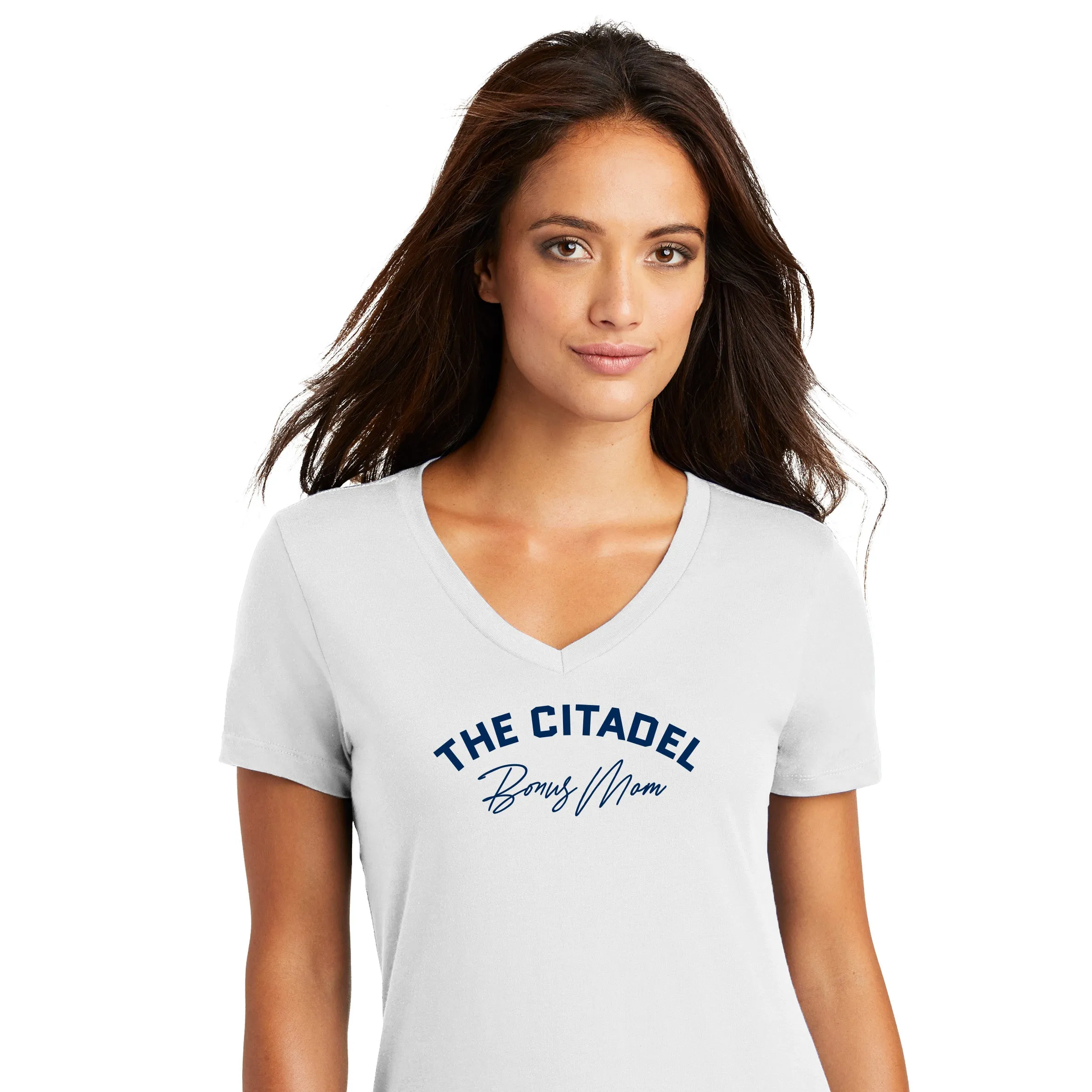 The Citadel, Bonus Mom Women’s V-Neck T-Shirt