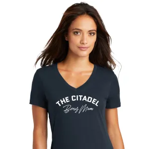 The Citadel, Bonus Mom Women’s V-Neck T-Shirt