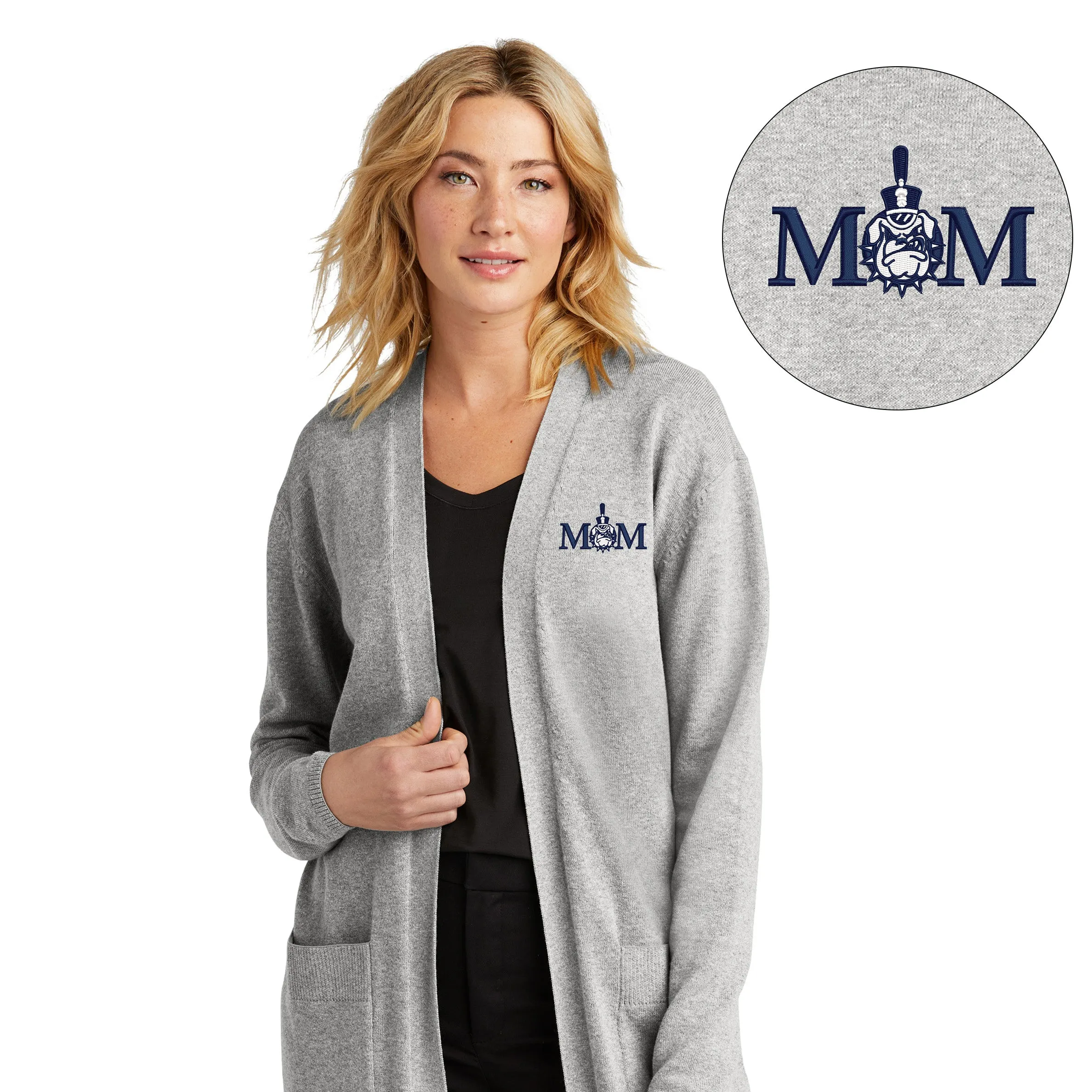 The Citadel, Mom and Spike, Mercer Mettle® Women’s Open-Front Cardigan Sweater