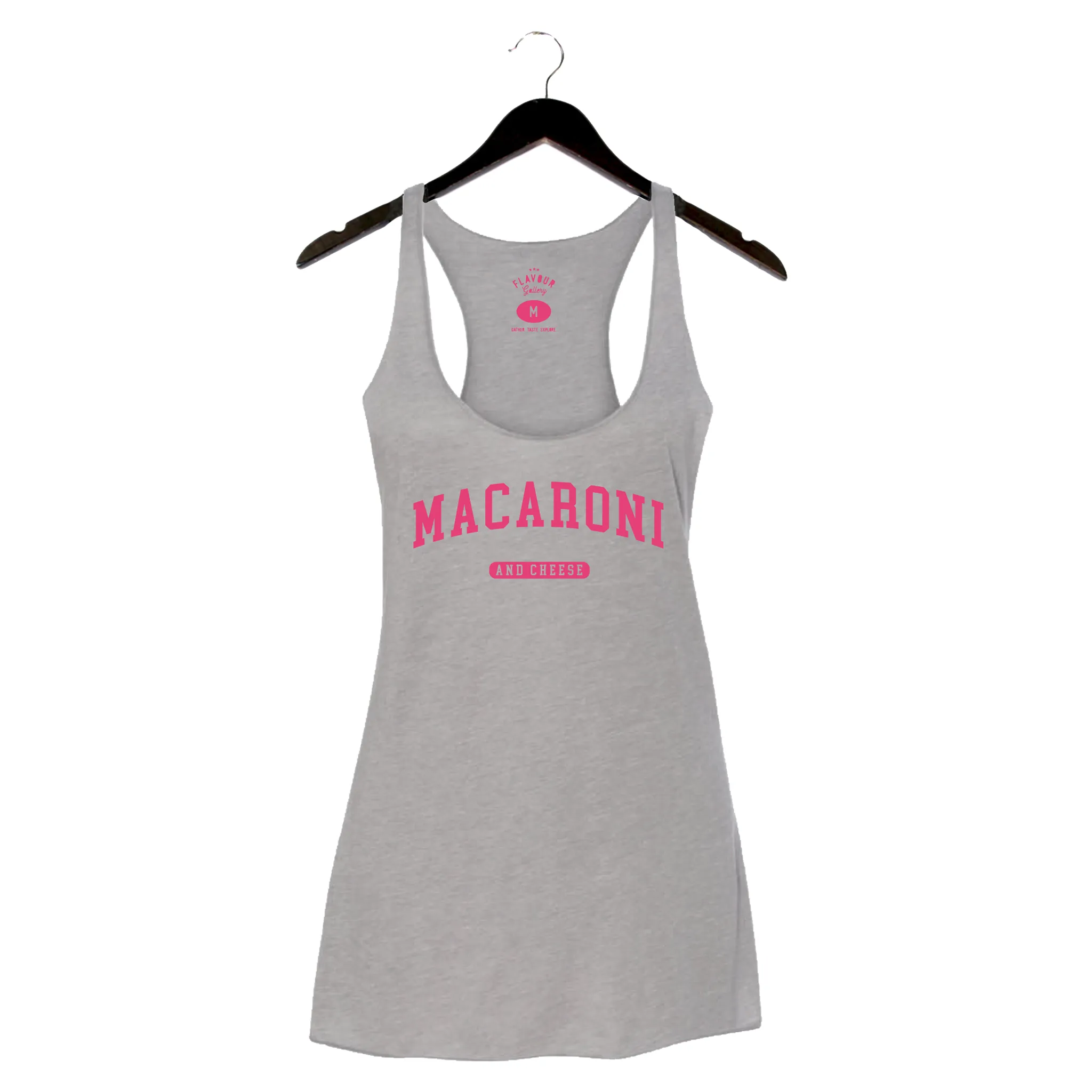 The Hunger Diaries 2023 - Macaroni and Cheese - Women's Racerback Tank - Grey