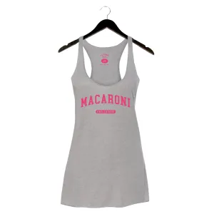 The Hunger Diaries 2023 - Macaroni and Cheese - Women's Racerback Tank - Grey