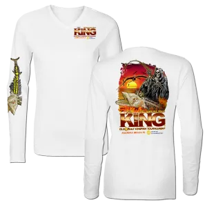 The KING - Fall 2022 - Ladies Long Sleeve Performance Shirt - Grey
