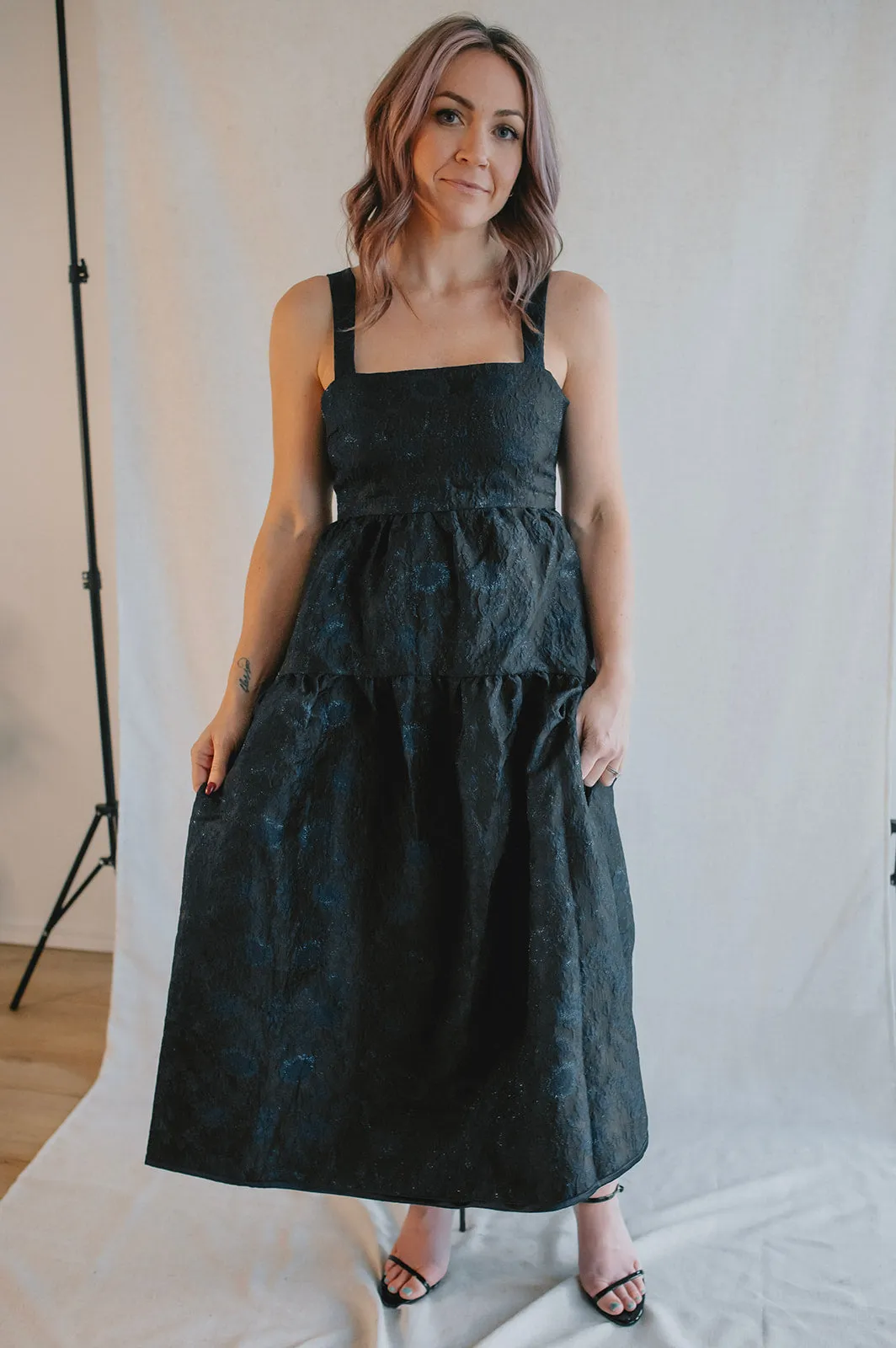 The Victoria Jacquard Dress