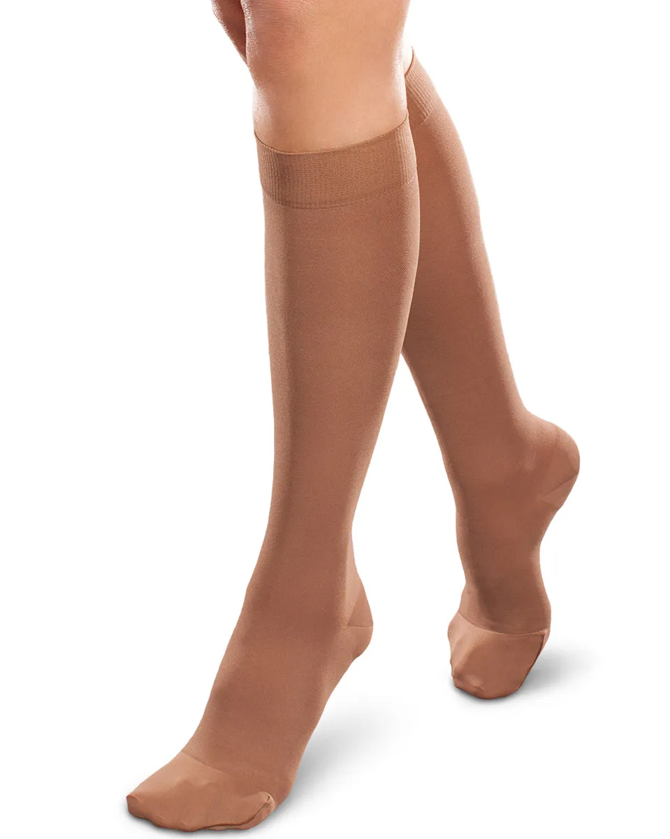 Therafirm Ease Opaque Women's Closed Toe Knee High 15-20 mmHg - Clearance
