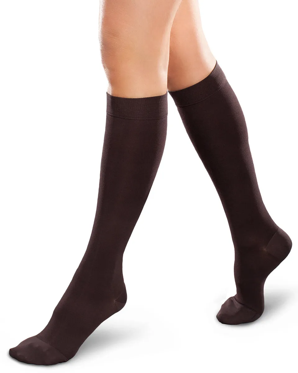 Therafirm Ease Opaque Women's Closed Toe Knee High 15-20 mmHg - Clearance