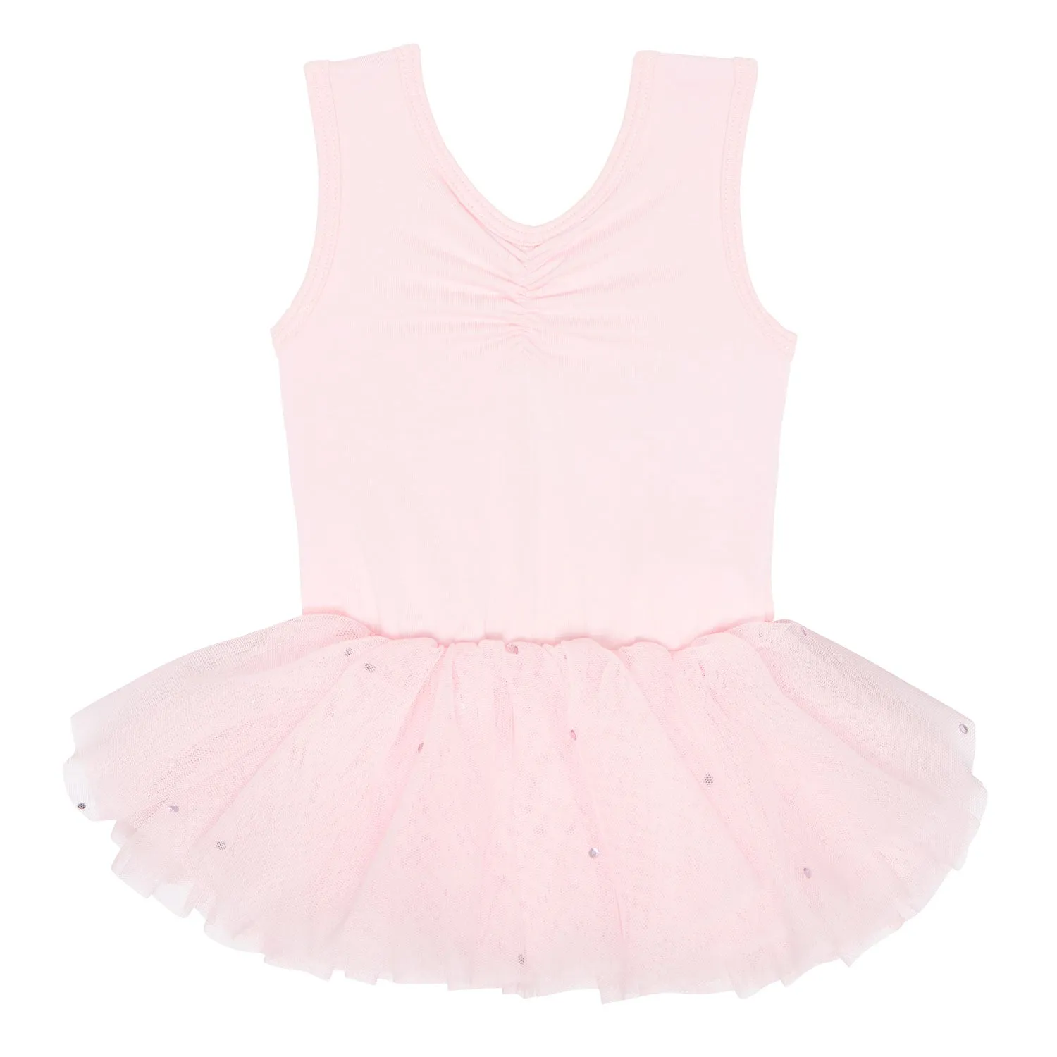 Tira: Baby Ballet Tank Tutu Dress with Bow in Pink