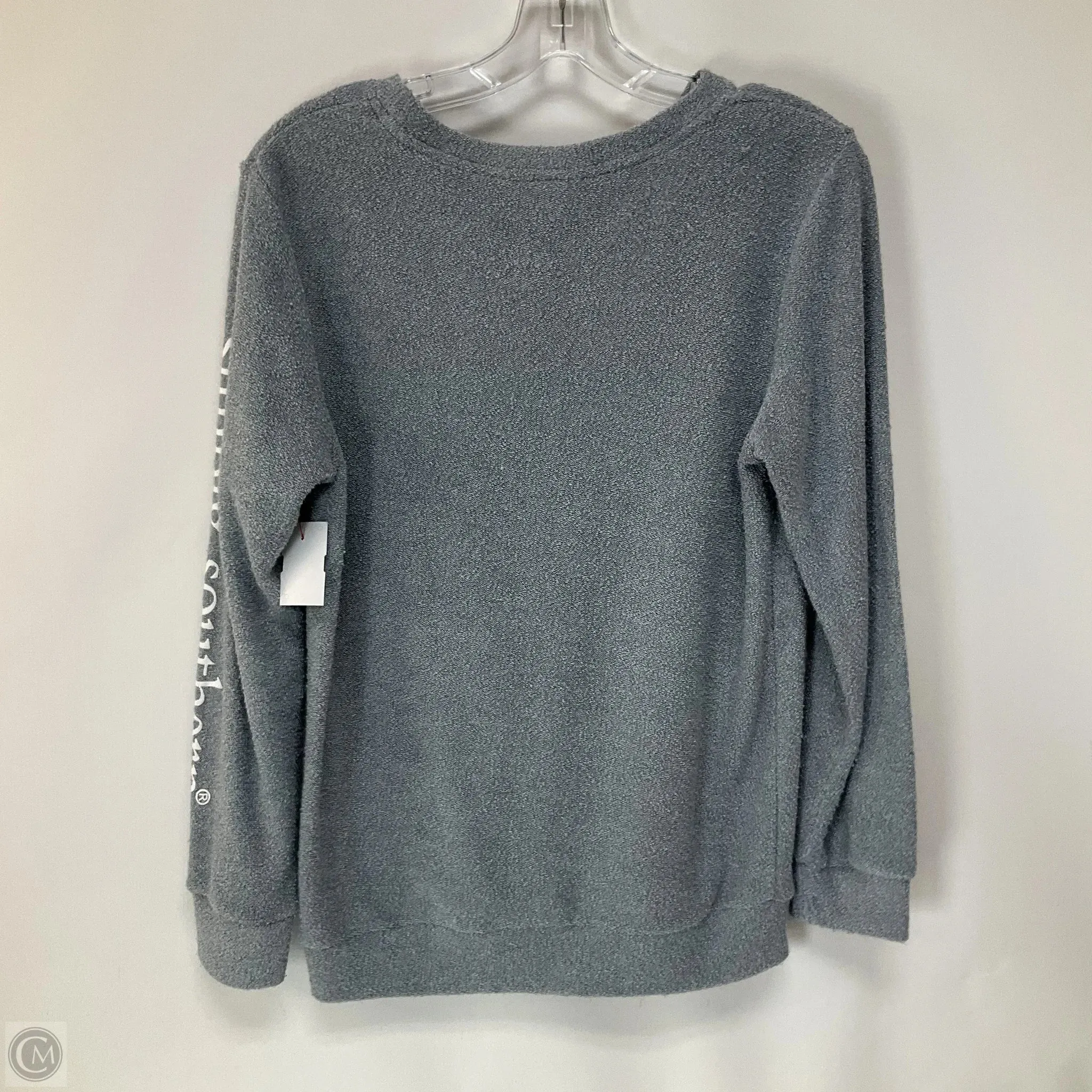 Top Long Sleeve By Simply Southern In Blue, Size: S