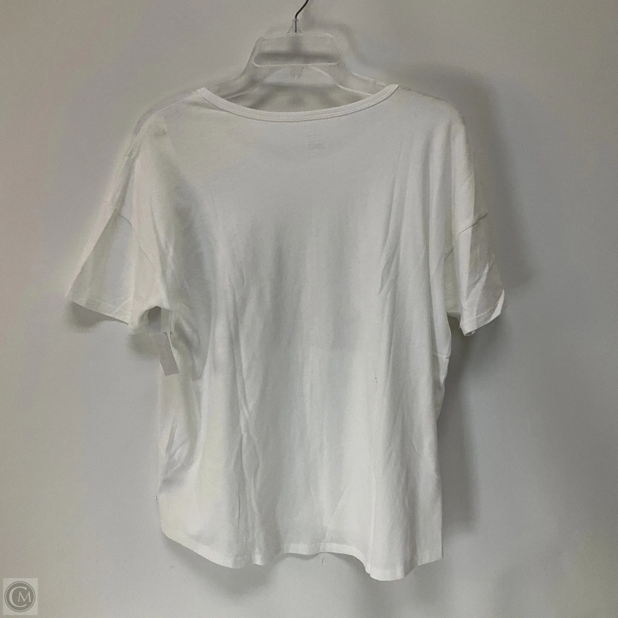Top Short Sleeve By Aerie In White, Size: M