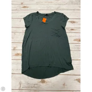 Top Short Sleeve By Cable And Gauge In Green, Size: S