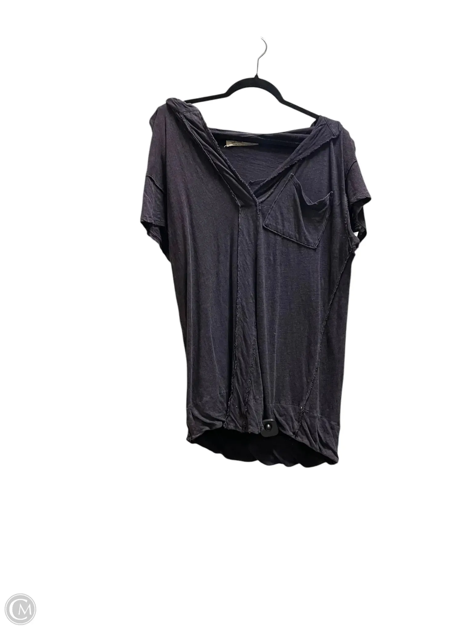 Top Short Sleeve By Free People In Purple, Size: M