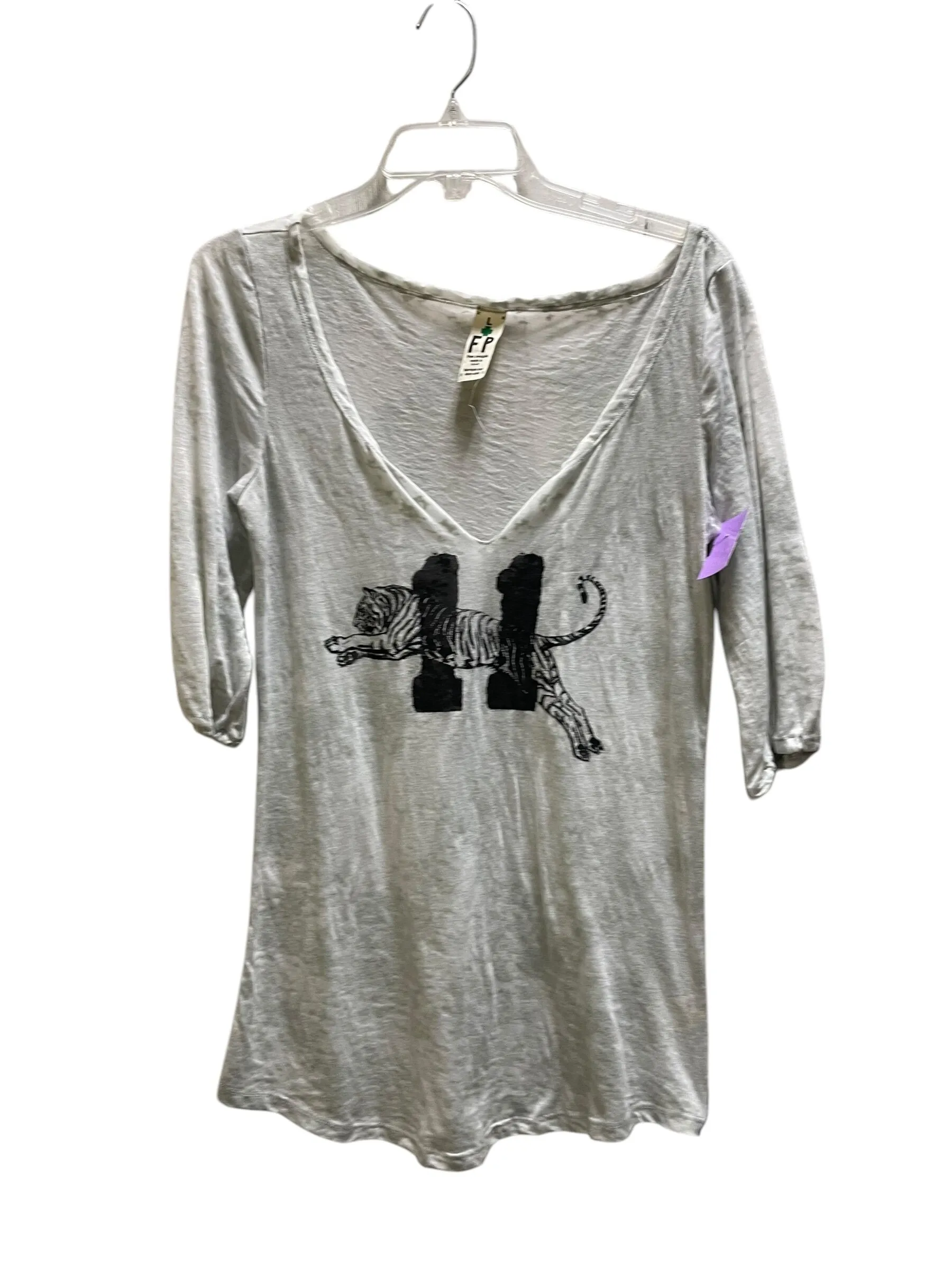 Top Short Sleeve By Free People  Size: L