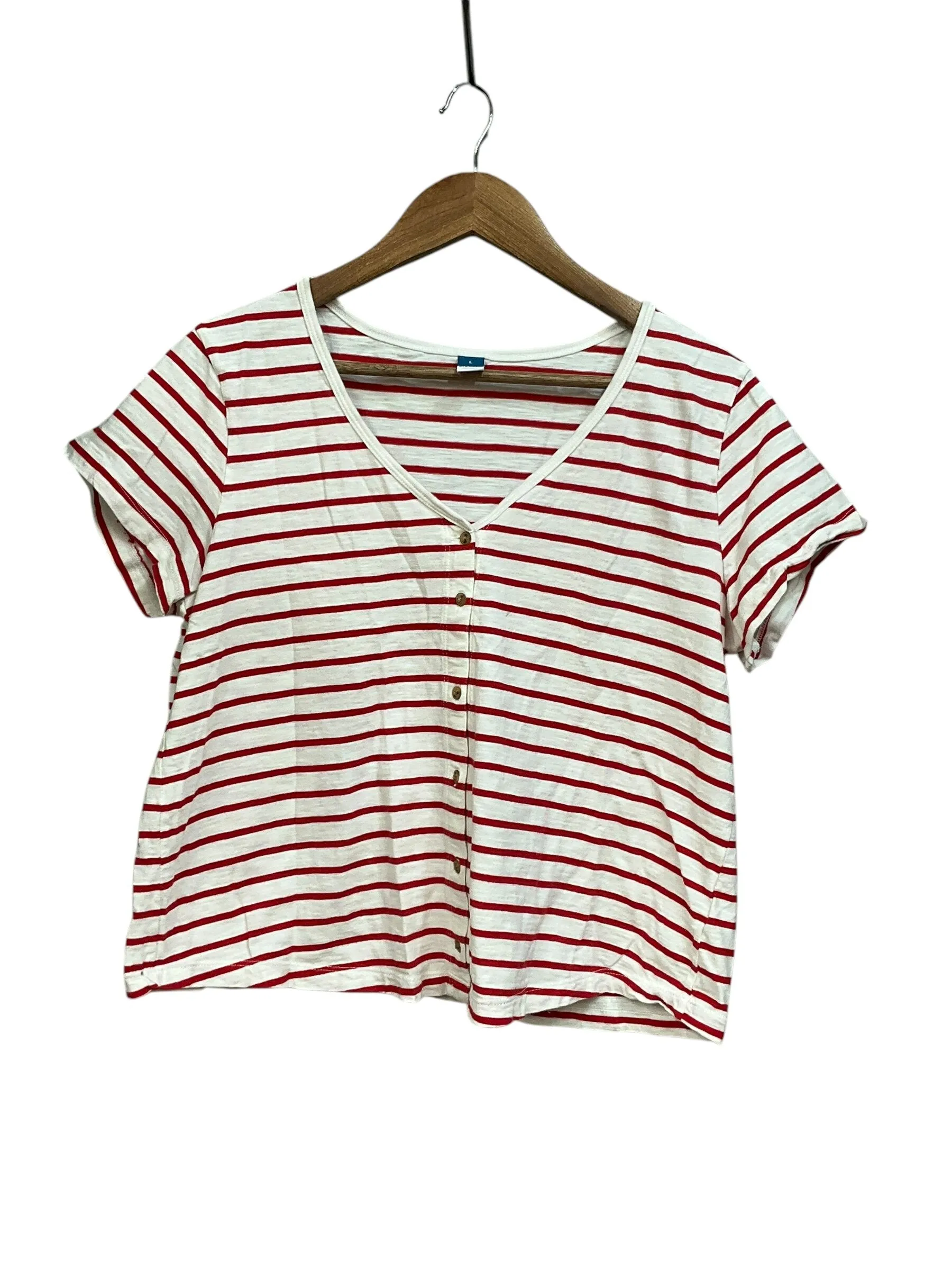 Top Short Sleeve By Old Navy  Size: L