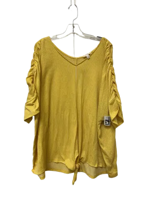 Top Short Sleeve By Terra & Sky  Size: 3x
