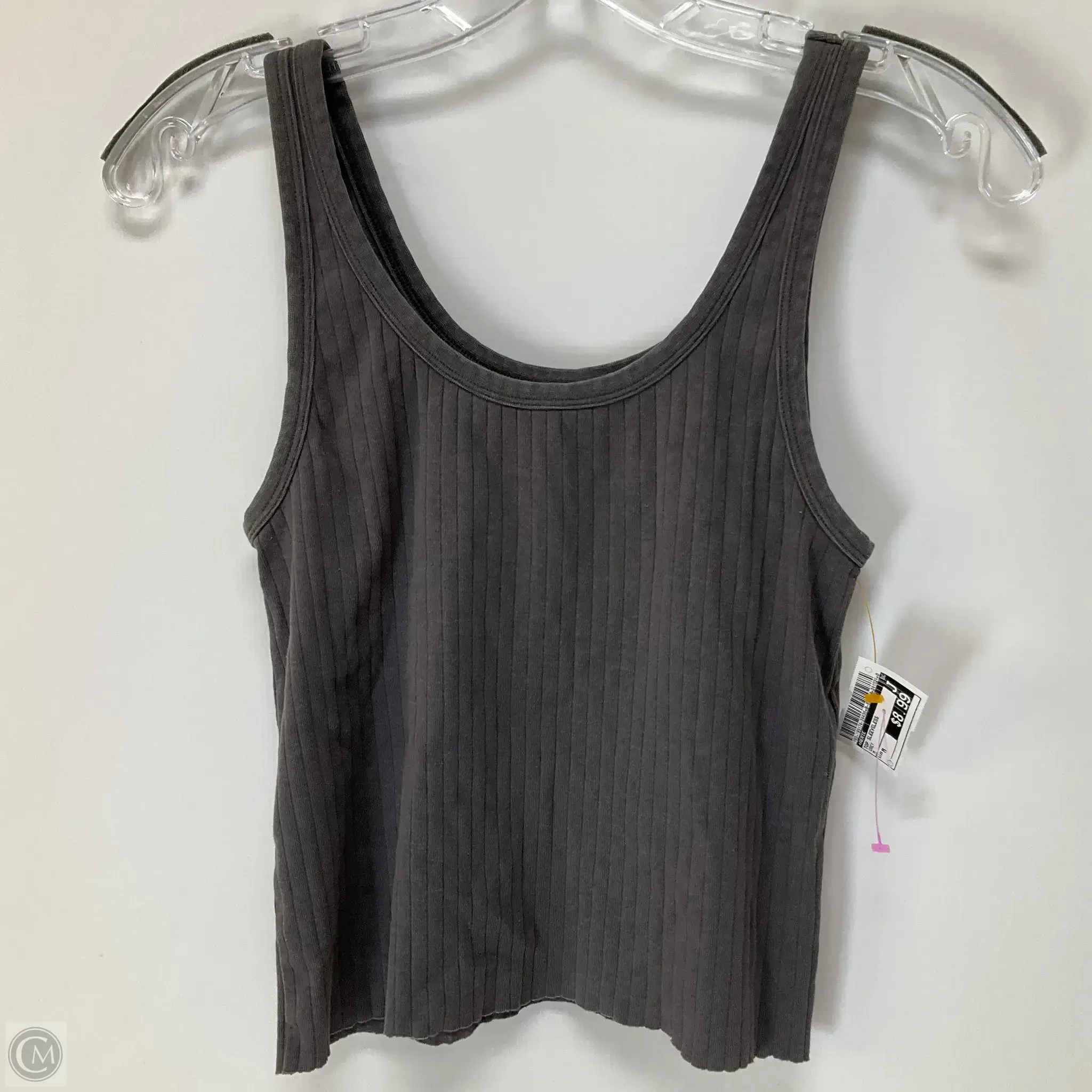 Top Sleeveless By Aerie In Grey, Size: M