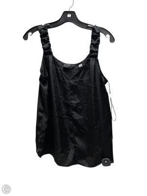 Top Sleeveless By Tahari By Arthur Levine In Black, Size: M
