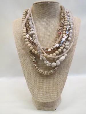 Treska | Natural Beaded Necklace