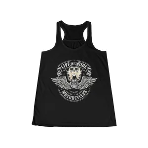 Tribute T - Women's Flowy Racerback Tank - Sunshine Family