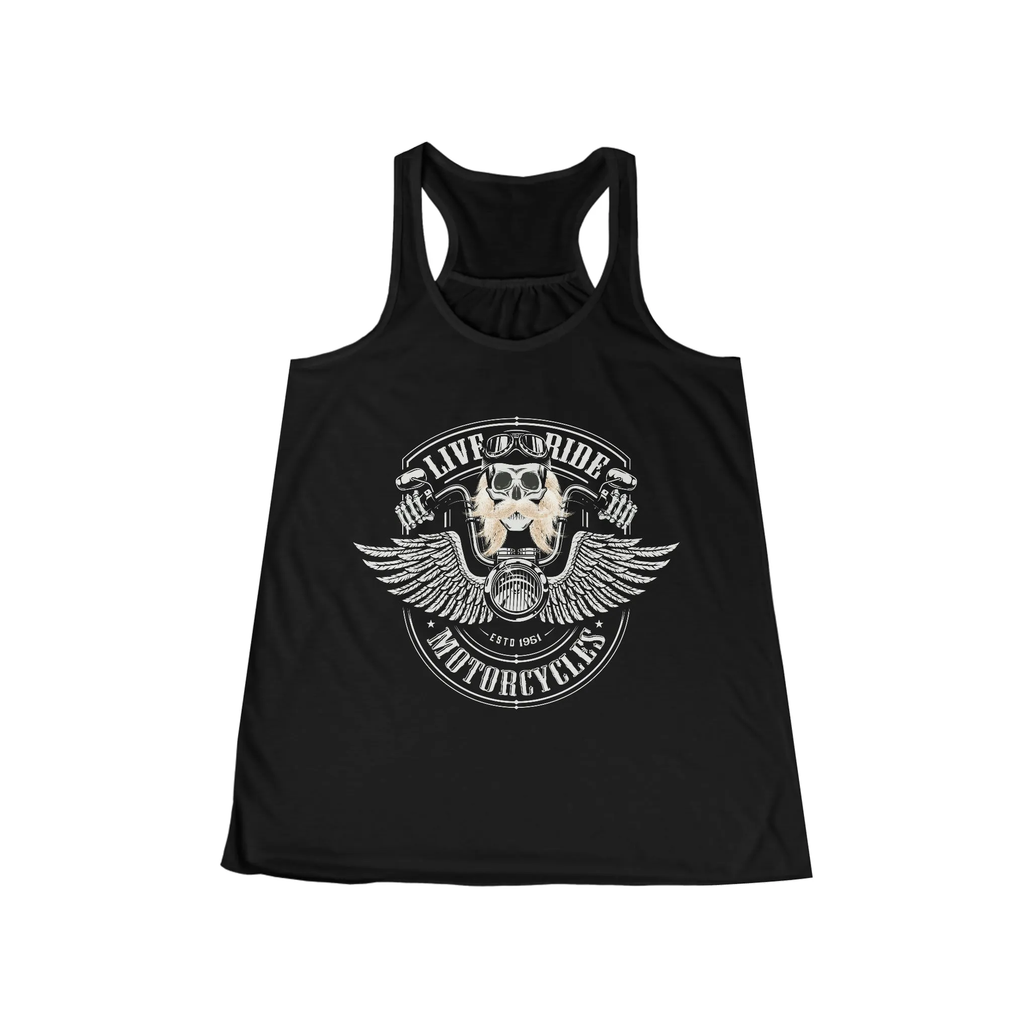 Tribute T - Women's Flowy Racerback Tank - Sunshine Family