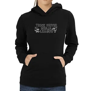 Truck Driver Ninja Women's Hoodie