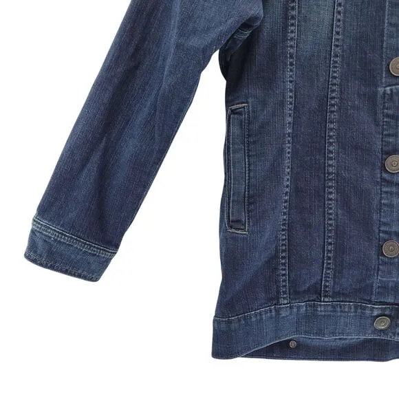 TRUE RELIGION Women's Medium Harlow Barn Jacket Angel Walking Oversized Warm