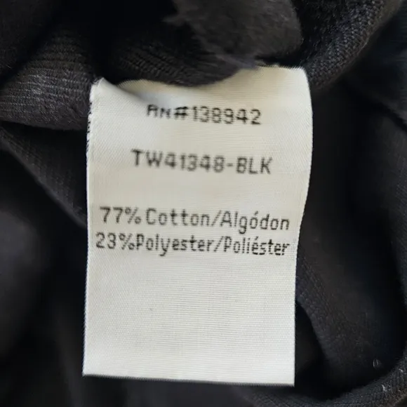 Twelve by onTwelfth Black Button-Front Maxi Denim Long Skirt Size Medium