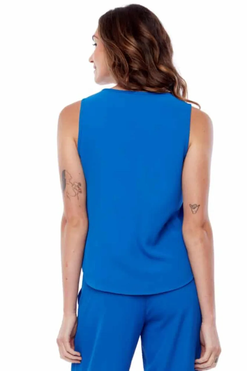 Tyler Madison Dani Vegan Sleeveless Top