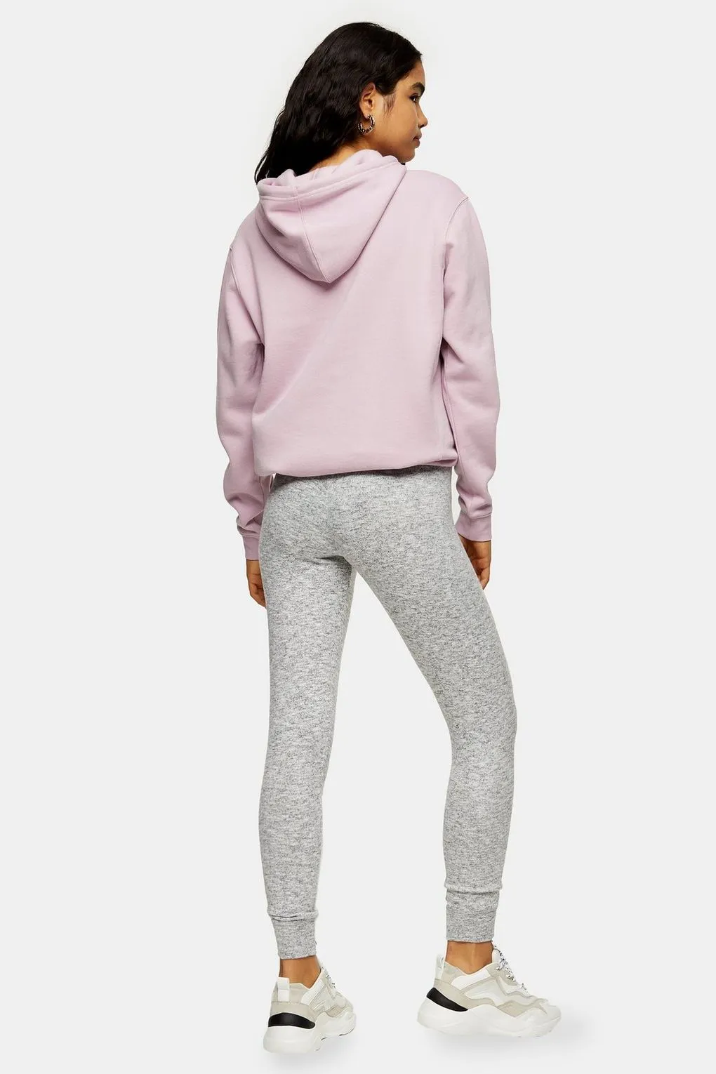 Ultra Soft & Comfy Women's Topshop Petite Grey Marl Super Soft Joggers, Sz 6! Retails $145 
