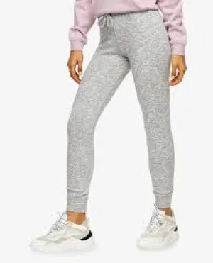 Ultra Soft & Comfy Women's Topshop Petite Grey Marl Super Soft Joggers, Sz 6! Retails $145 
