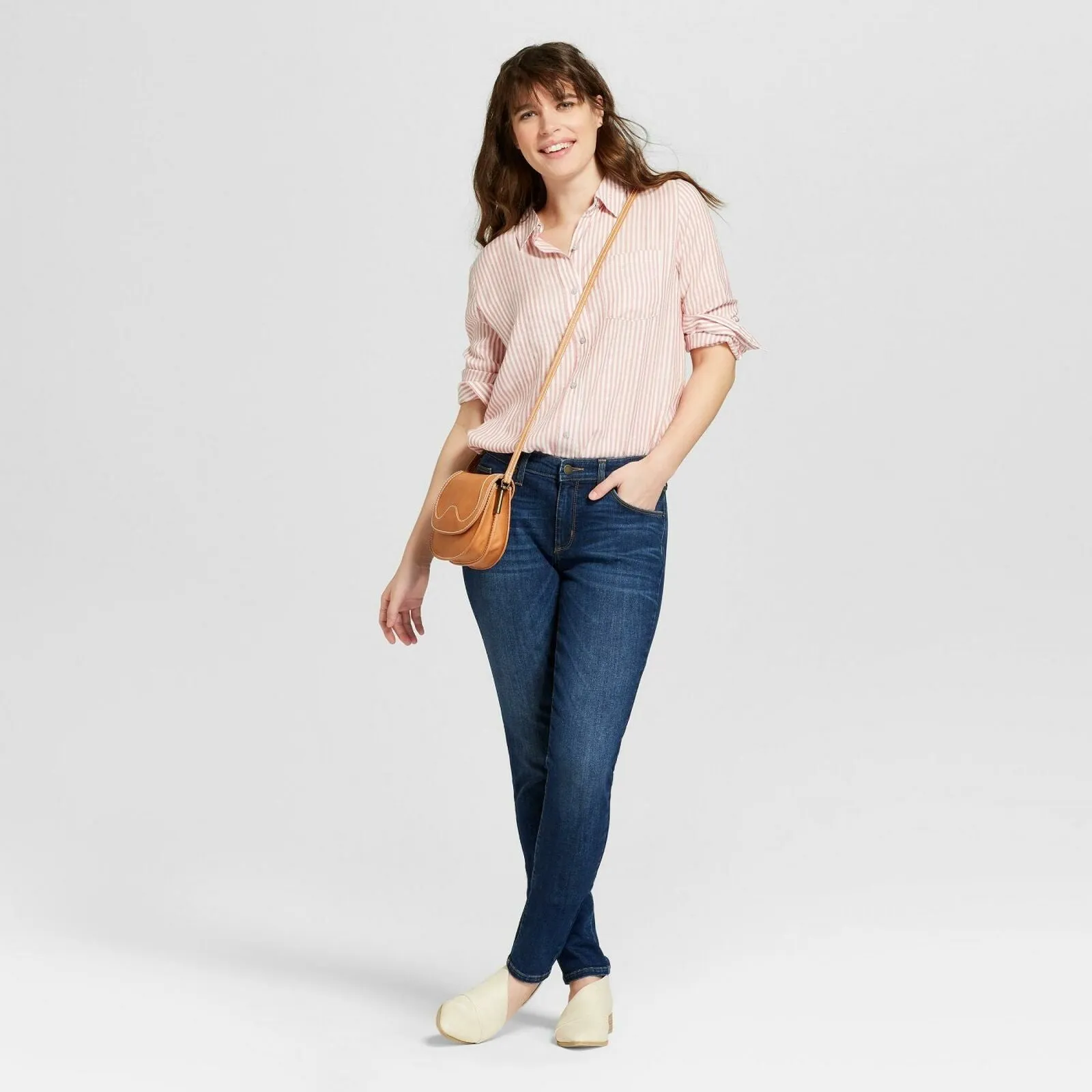 Universal Thread Women's Mid Rise Curvy Skinny Jeans