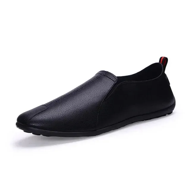 UrbanEase Herren Leder Slipper