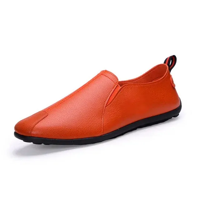 UrbanEase Herren Leder Slipper
