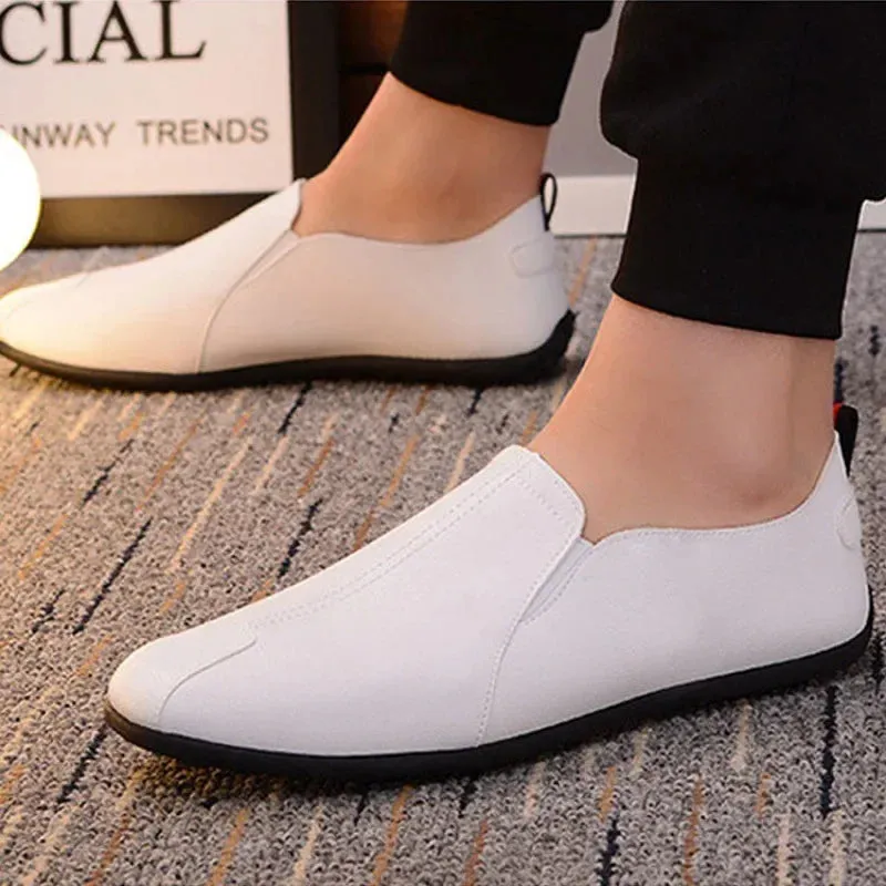UrbanEase Herren Leder Slipper