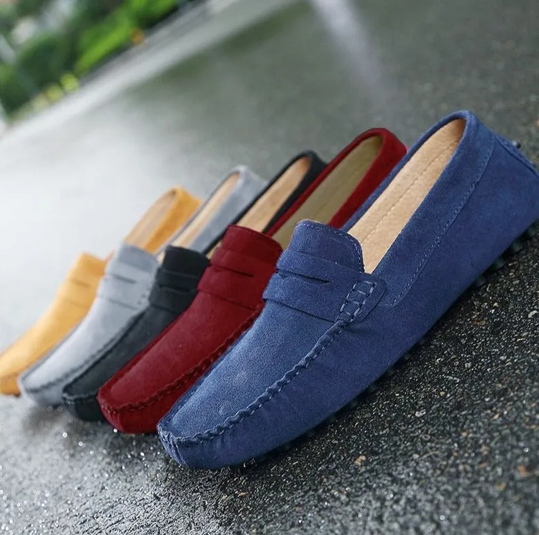 Vardi Marco Elegante Wildleder-Loafer für den Modernen Mann