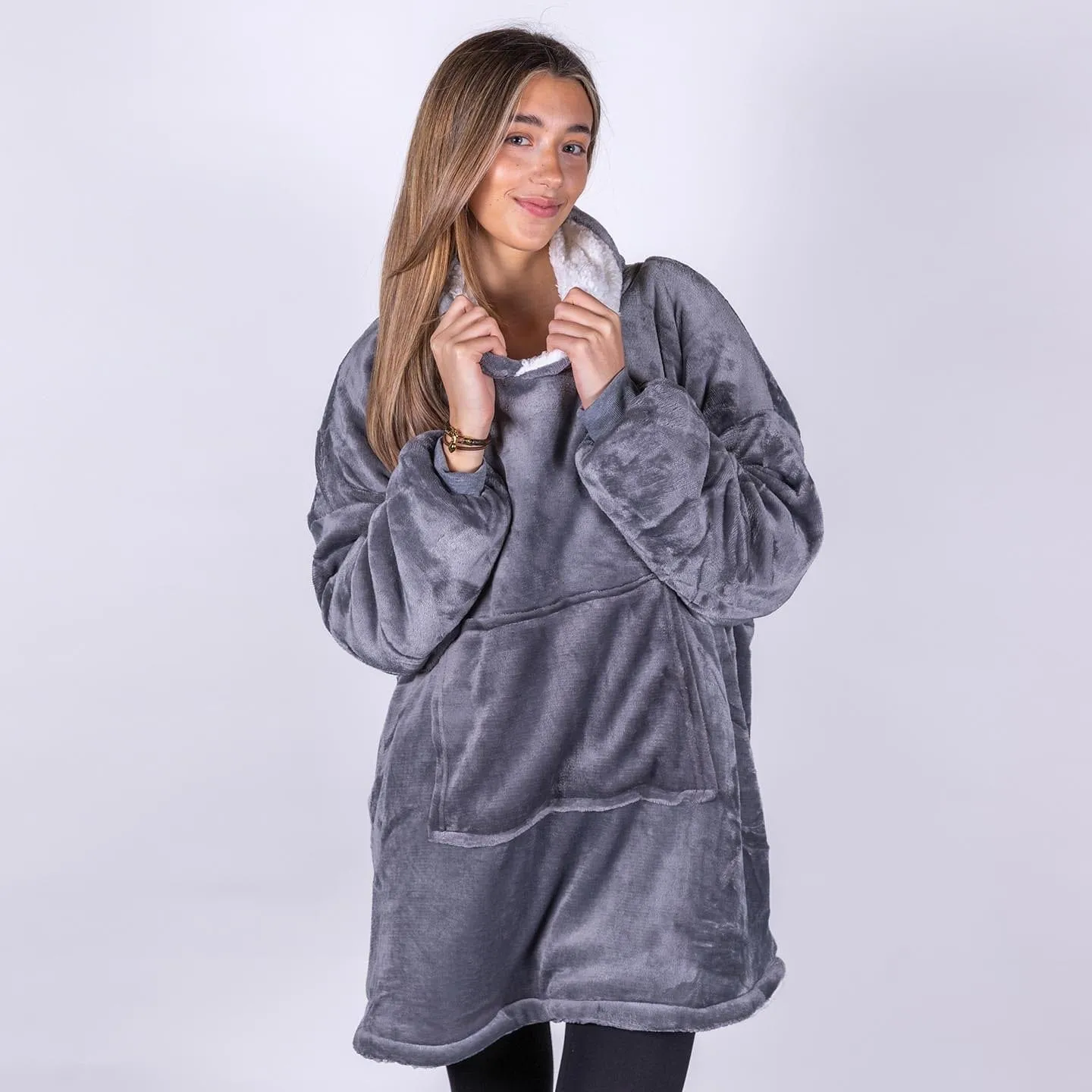 Vegan Women's Ribbon Reversible Hoodie | Multiple Colours