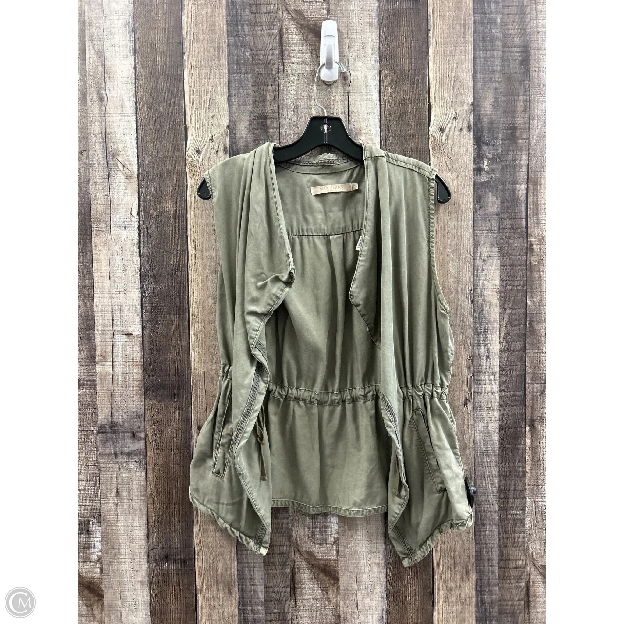 Vest Other By Max Jeans In Green, Size: M