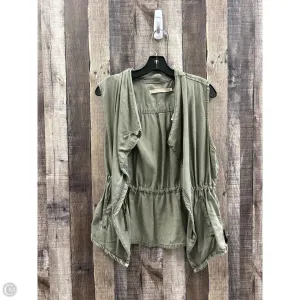 Vest Other By Max Jeans In Green, Size: M