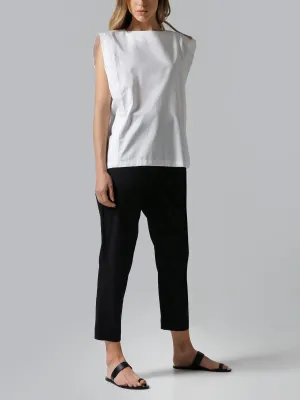 Visaltes Sleeveless Poplin Top