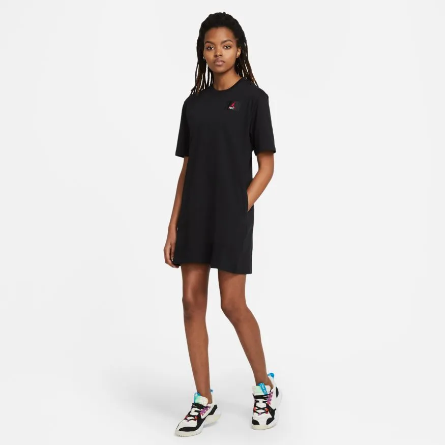 W JORDAN ESSENTIAL DRESS "BLK"