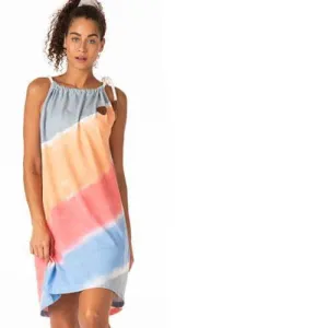 Wanakome Womens Jenna Tie Dye Dress