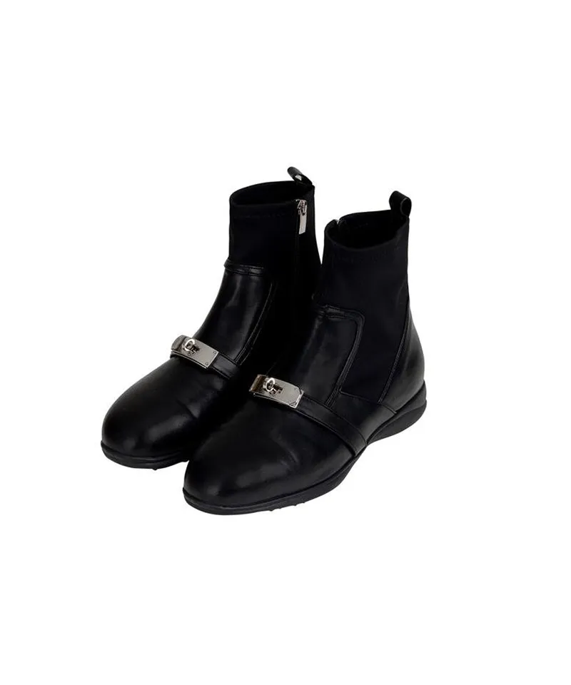 [Warehouse Sale] Anell Golf Low Span Golf Boots - Black