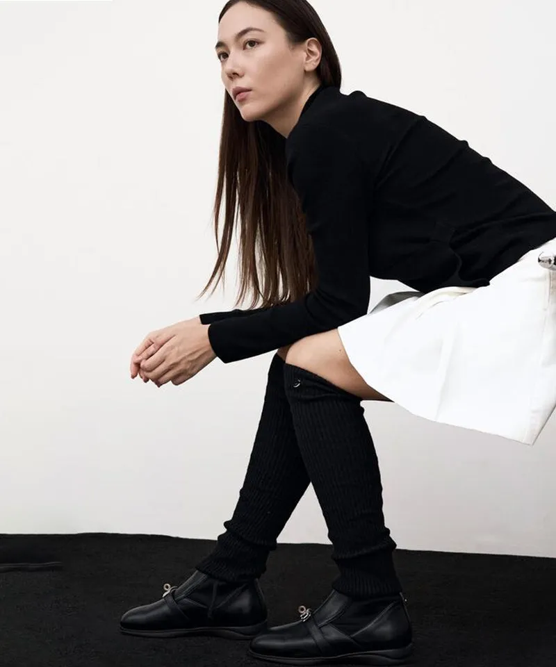 [Warehouse Sale] Anell Golf Low Span Golf Boots - Black